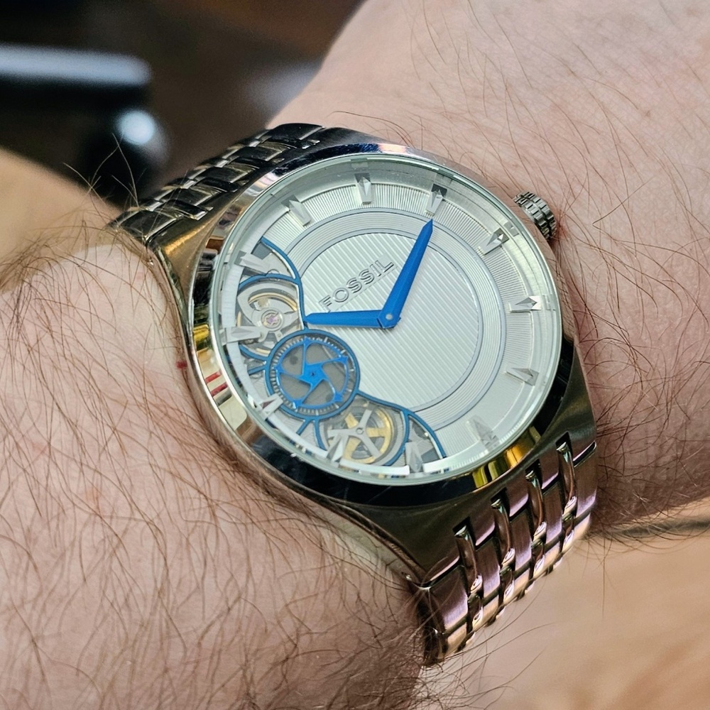 Fossil Twist Arkitekt on stainless bracelet - Picture 5 of 11